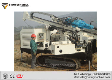 เส้นผ่านศูนย์กลางการเจาะ 76-168 มม. เครื่องเจาะเครื่องเจาะ Sonic Drilling Rig