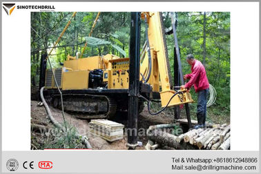 แท่นขุดเจาะแกนไฮดรอลิกตีนตะขาบ 2000M สำหรับแร่, แก๊ส, การสำรวจน้ำมัน