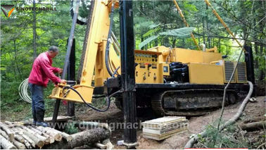 แท่นขุดเจาะแกนไฮดรอลิกตีนตะขาบ 2000M สำหรับแร่, แก๊ส, การสำรวจน้ำมัน