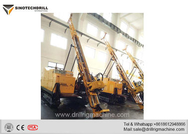 แท่นขุดเจาะทางธรณีวิทยา 1200m / Crawler เครื่องเจาะแกนเพชรพื้นผิวไฮดรอลิก
