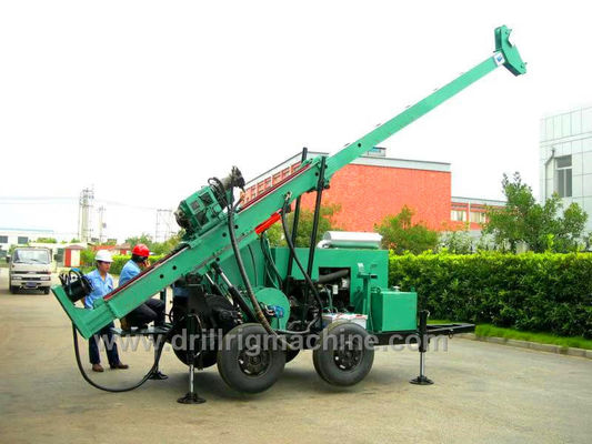 300-400M Crawler Wireline Surface Core Drill Rig พร้อมอุปกรณ์เจาะที่สมบูรณ์