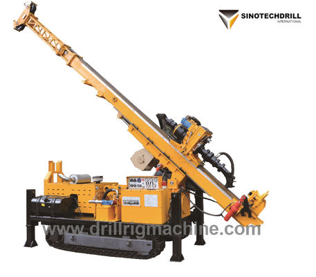 เครื่องเจาะโรตารี่อากาศย้อนกลับพร้อมฟังก์ชั่นเจาะแกนวัตถุประสงค์คู่