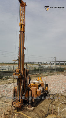 เครื่องเจาะโรตารี่อากาศย้อนกลับพร้อมฟังก์ชั่นเจาะแกนวัตถุประสงค์คู่