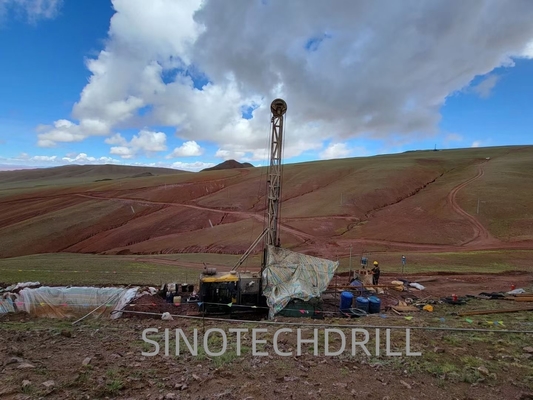 แท่นขุดเจาะแกนพื้นผิว HQ 1200m สำหรับการสำรวจทางธรณีวิทยาแร่